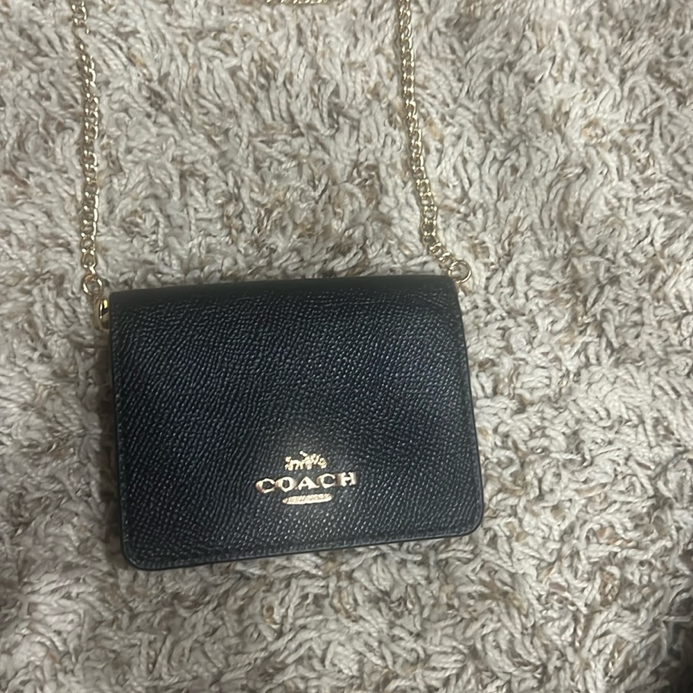 Small coach crossbody card holder